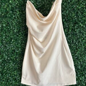 H&M Cream Mini Dress